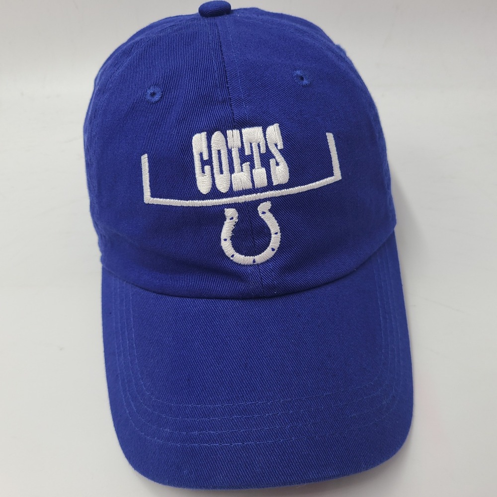 Indianapolis Colts Hat Strapback NFL Team Apparel Blue White NFL‎ Football Men